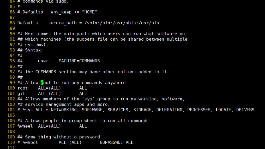 git-config
